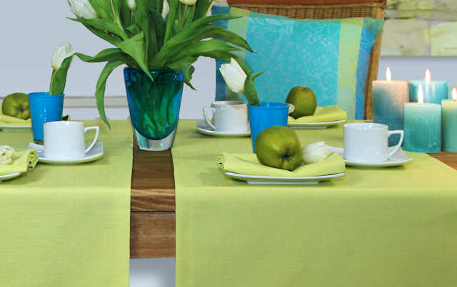 grüne Tischdecke von Sander