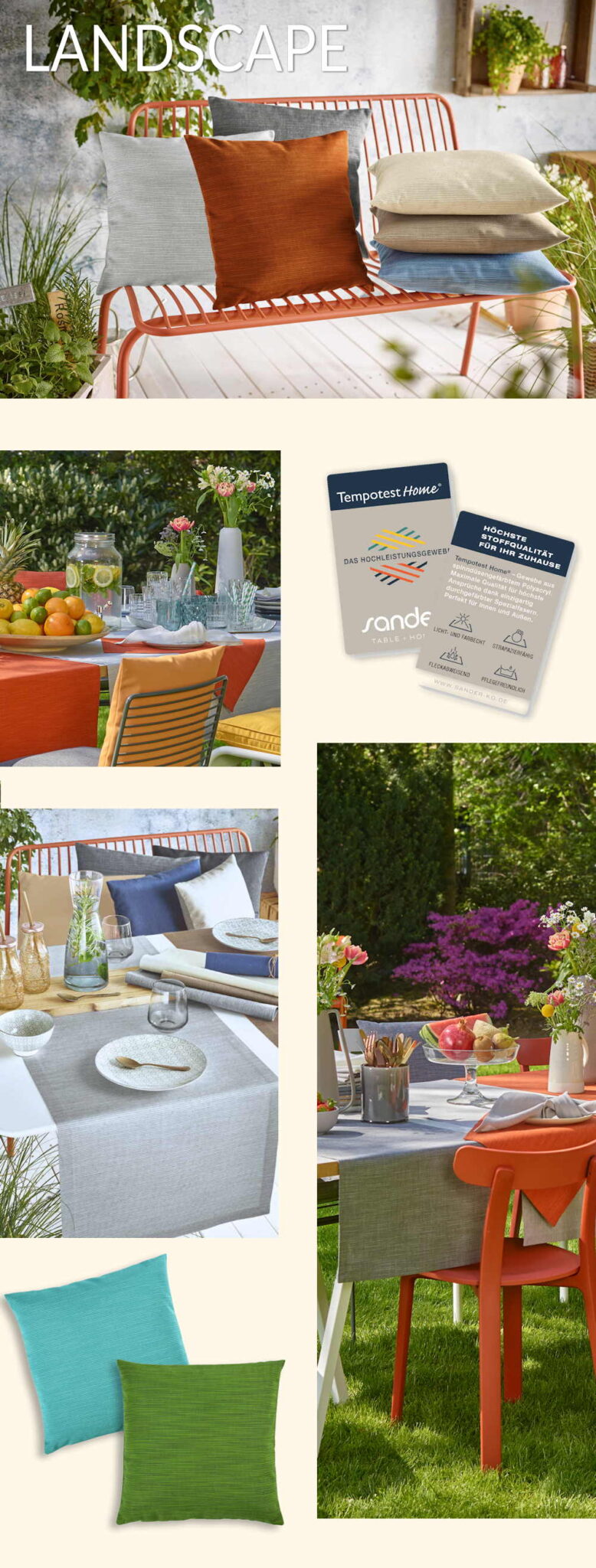 Gartentischdecken – Tisch-Decken