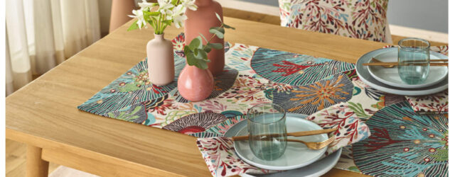 Jacquard Tischwäsche zum Kombinieren Sander