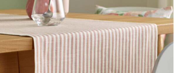 Tischdecke Streifen Sander