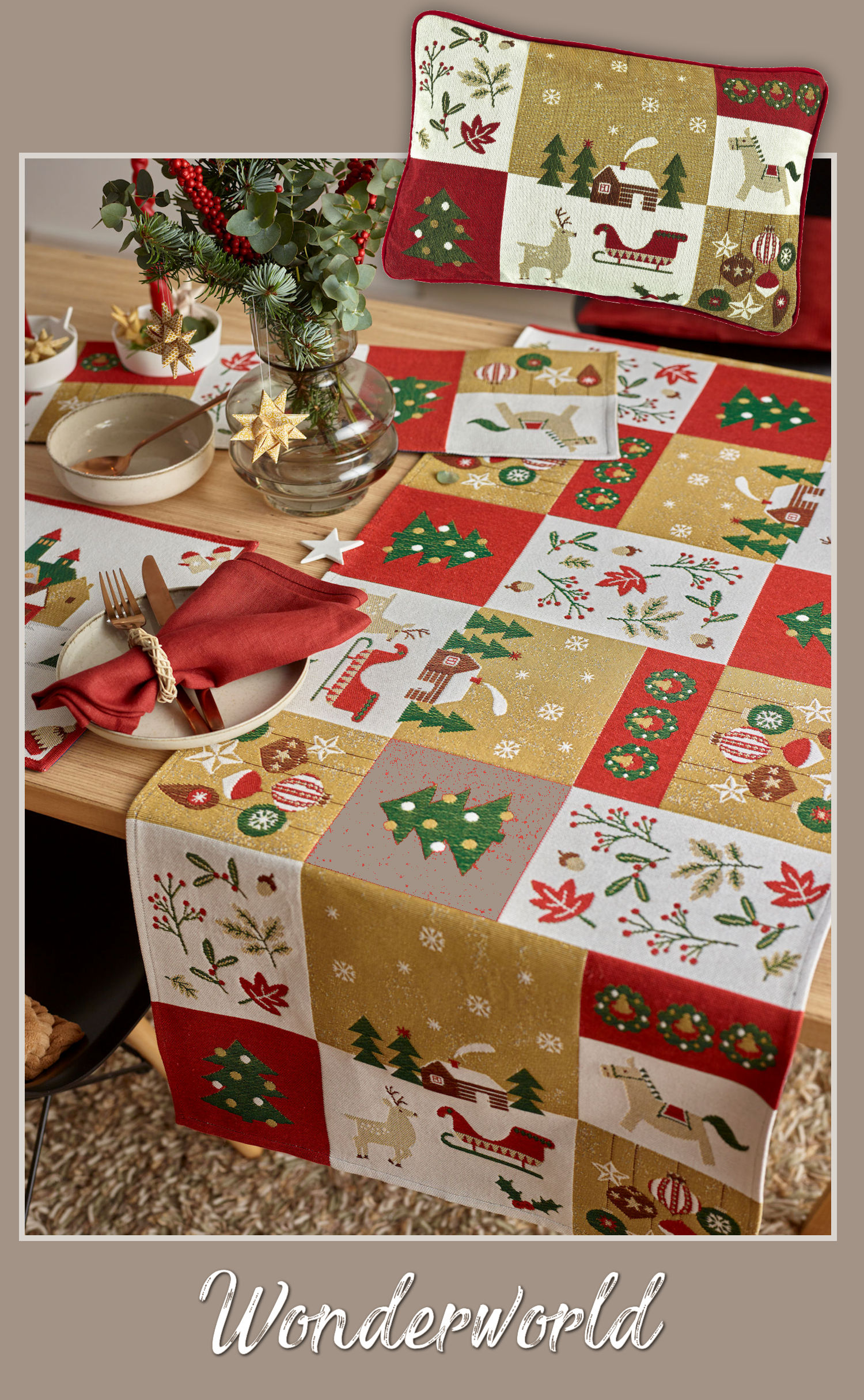 Gobelin Sander Weihnachten