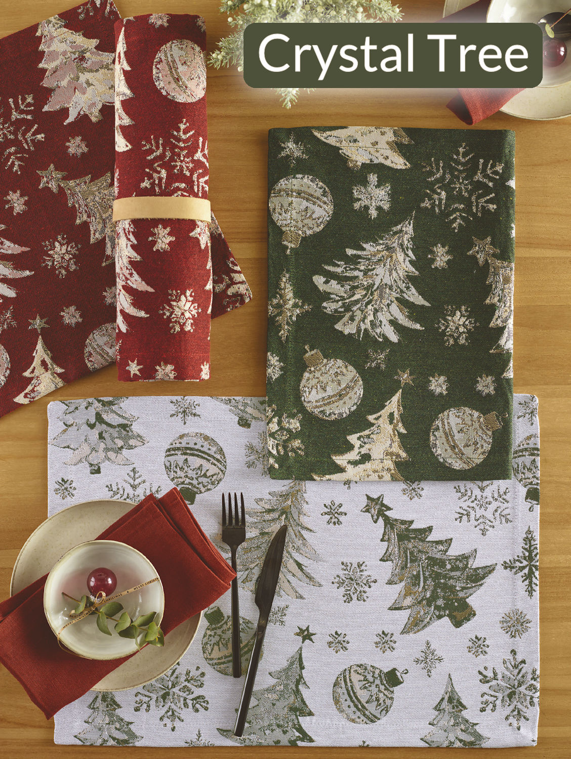 Tischdecke Weihnachten Sander