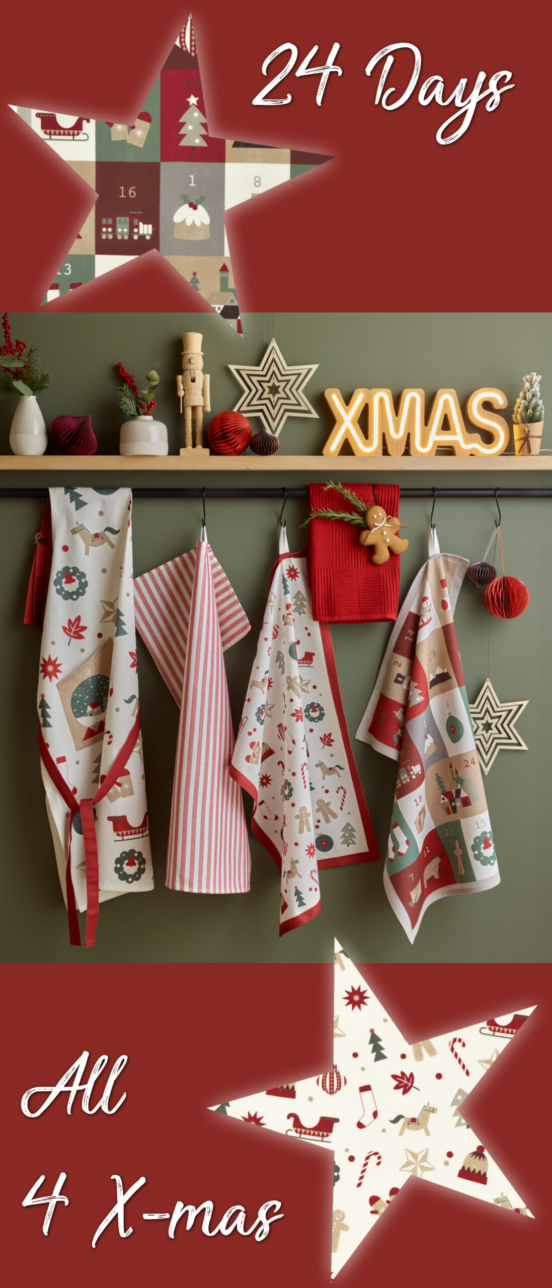Geschirrtuch Weihnachten Sander