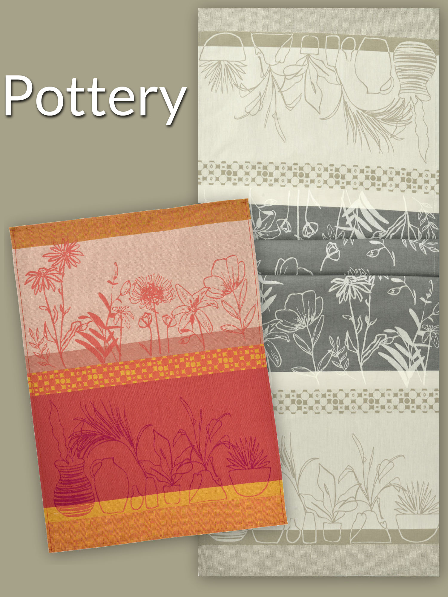 Tischläufer Jacquard Sander Frühling