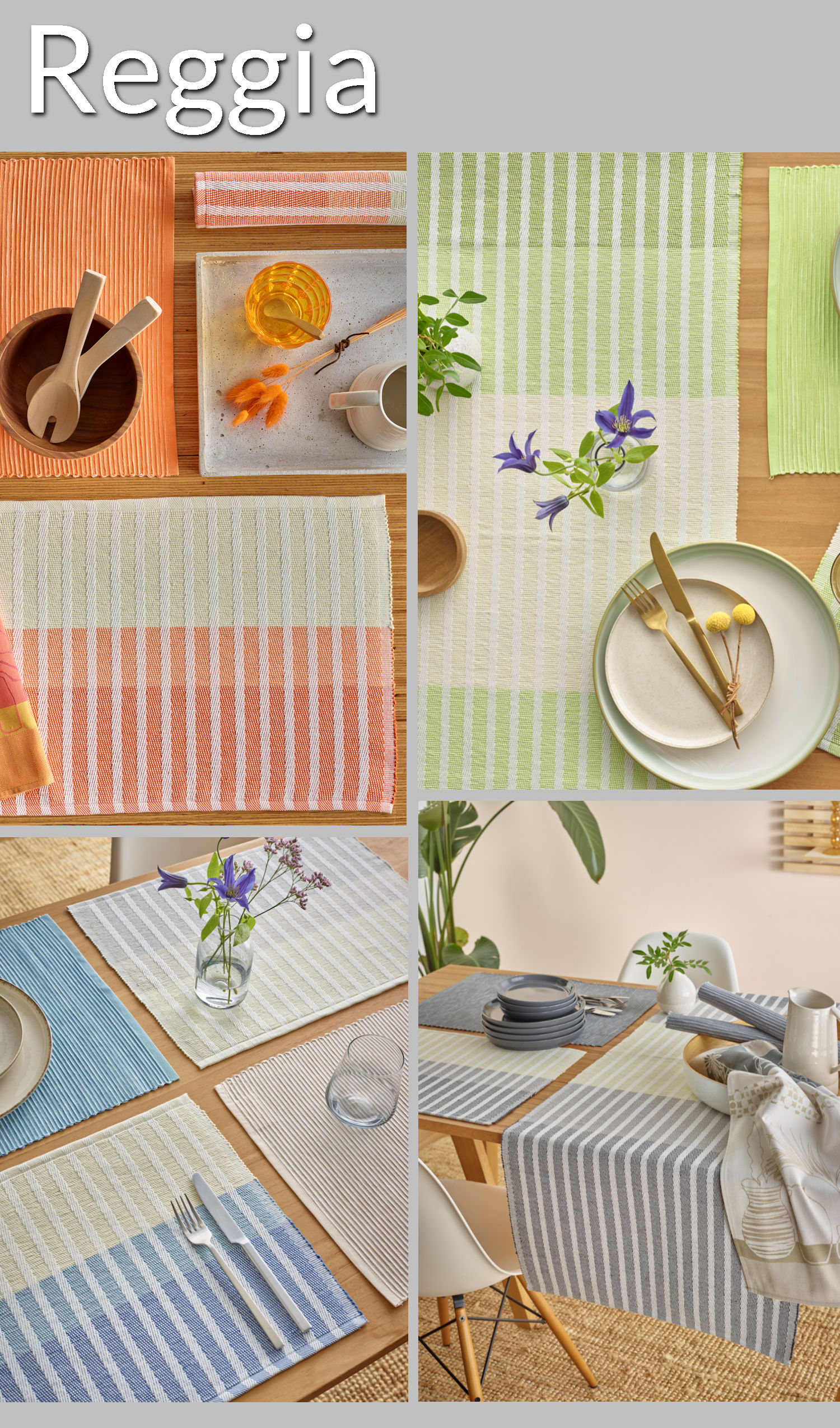 Tischsets Streifen Sander