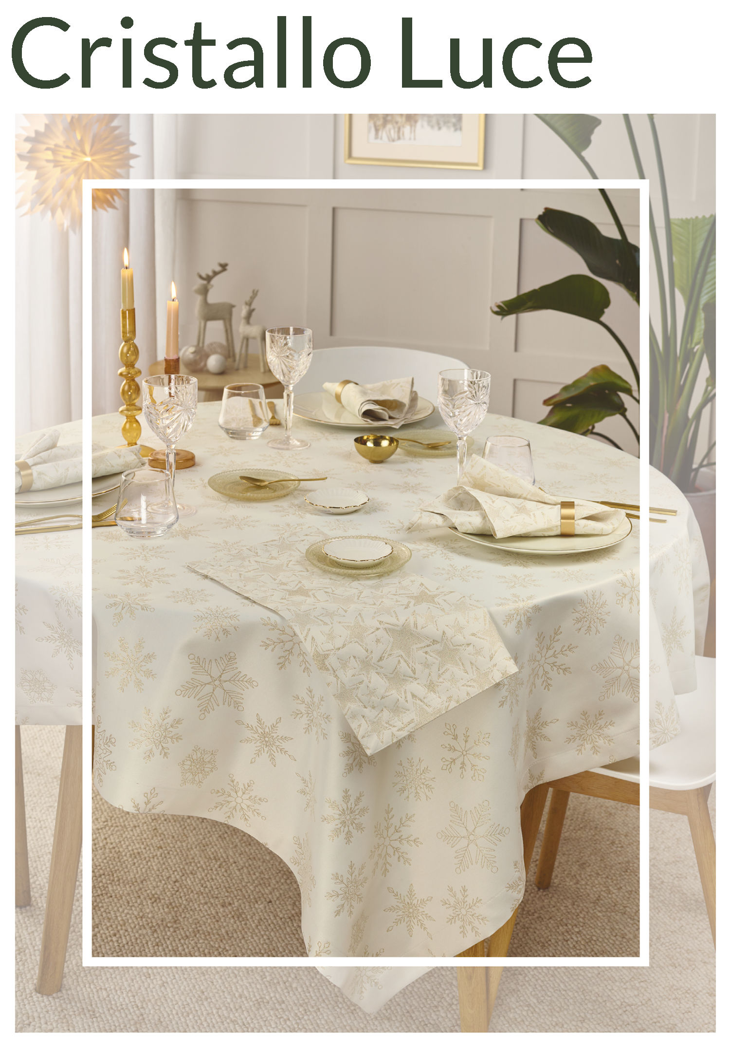 Tischdecke Weihnachten Sander