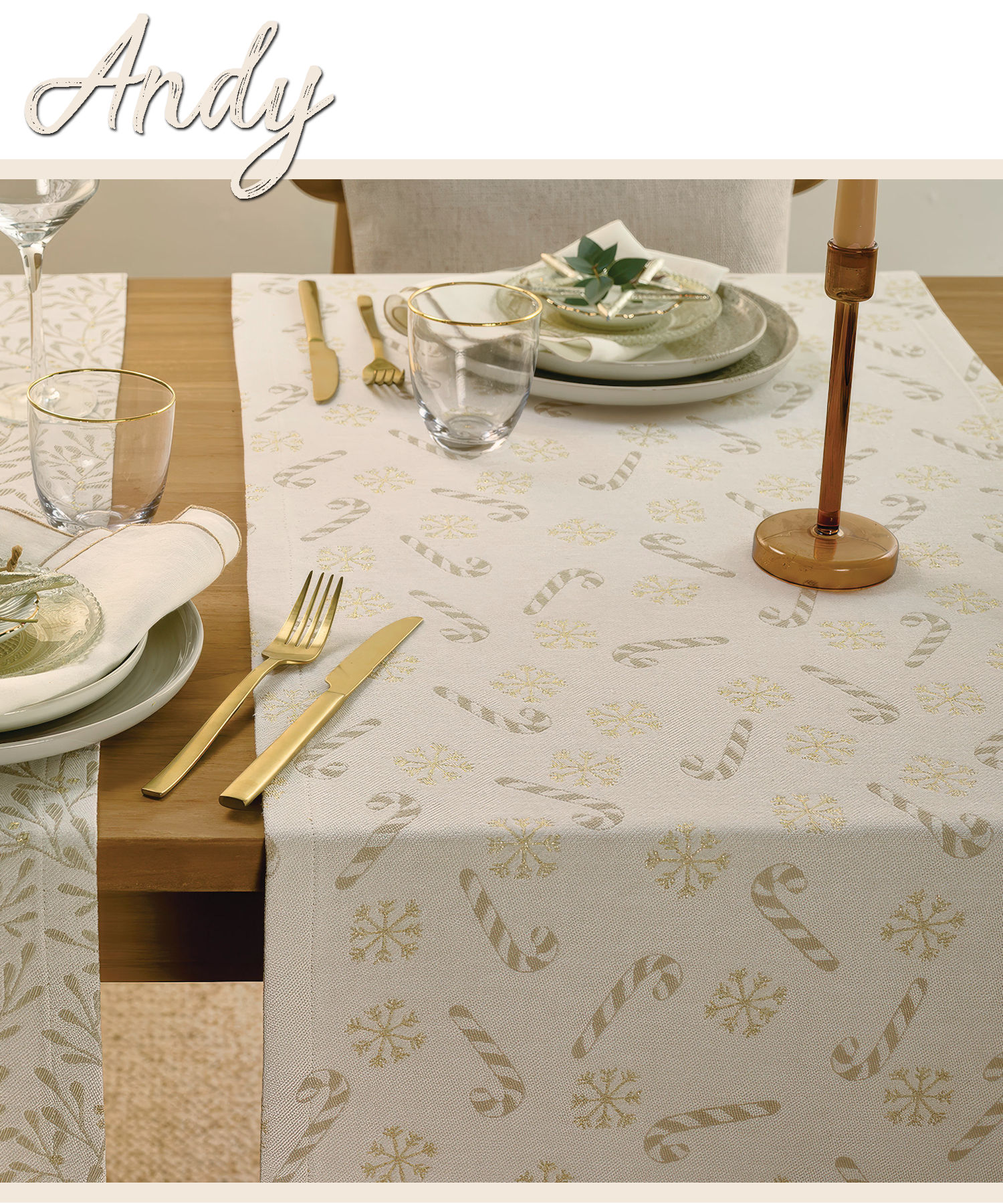 Tischläufer Weihnachten Sander