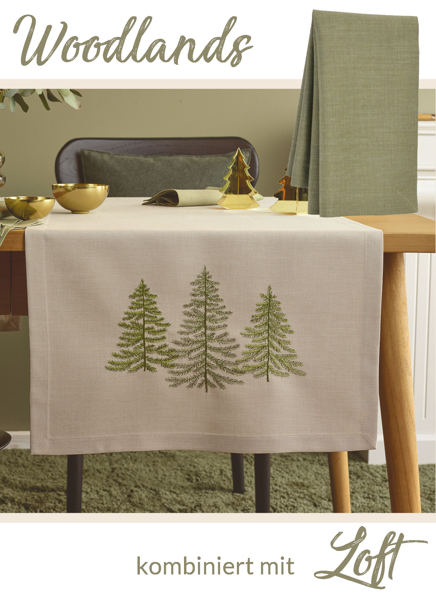 Tischläufer Weihnachten Sander