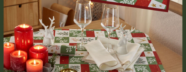 Weihnachtstischdecke Sander