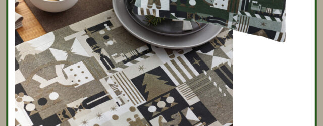 Weihanchtsjacquard Sander