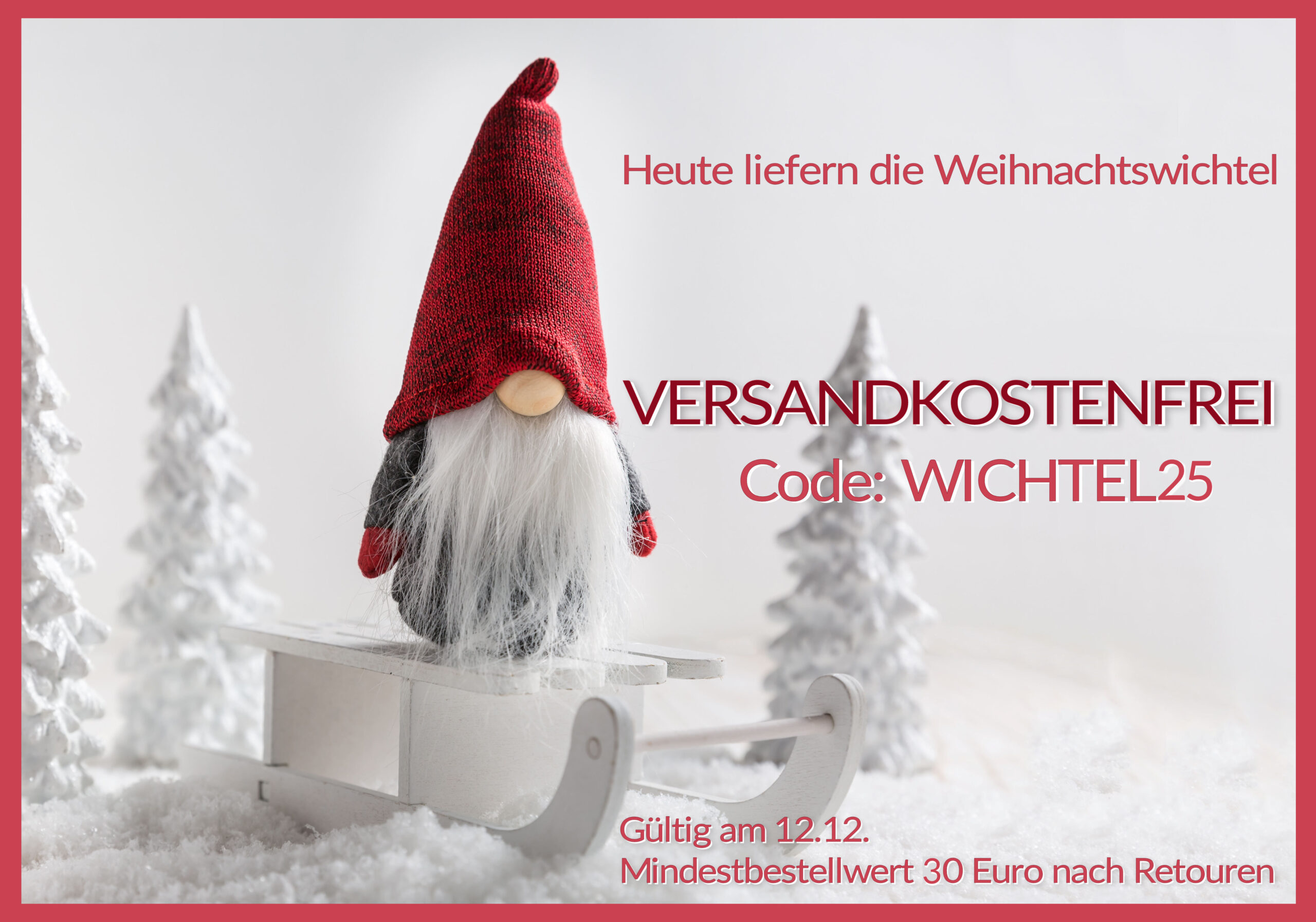 Versandkostenfrei am 12.12.25