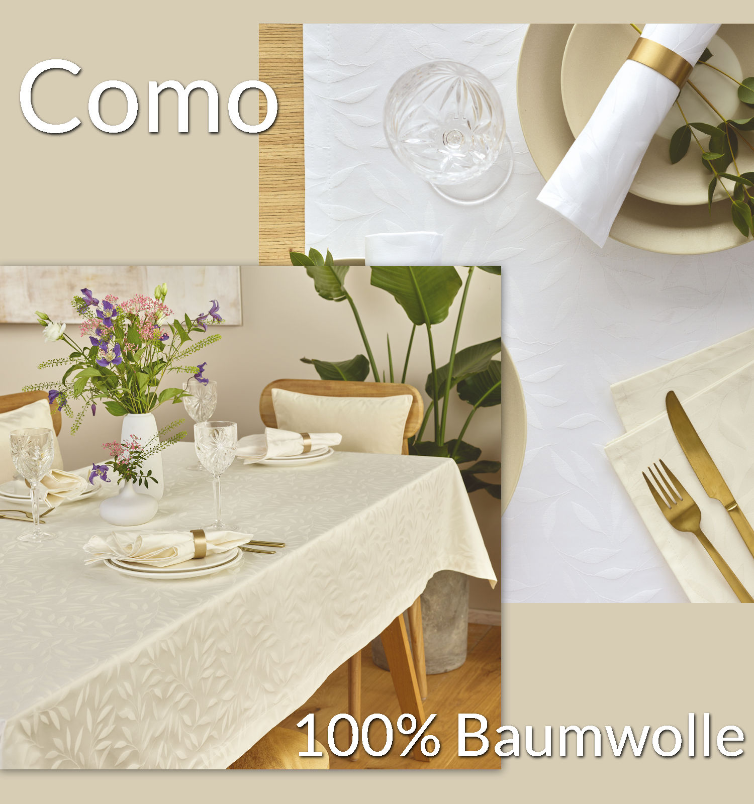 Tischdecke Sander Baumwolle