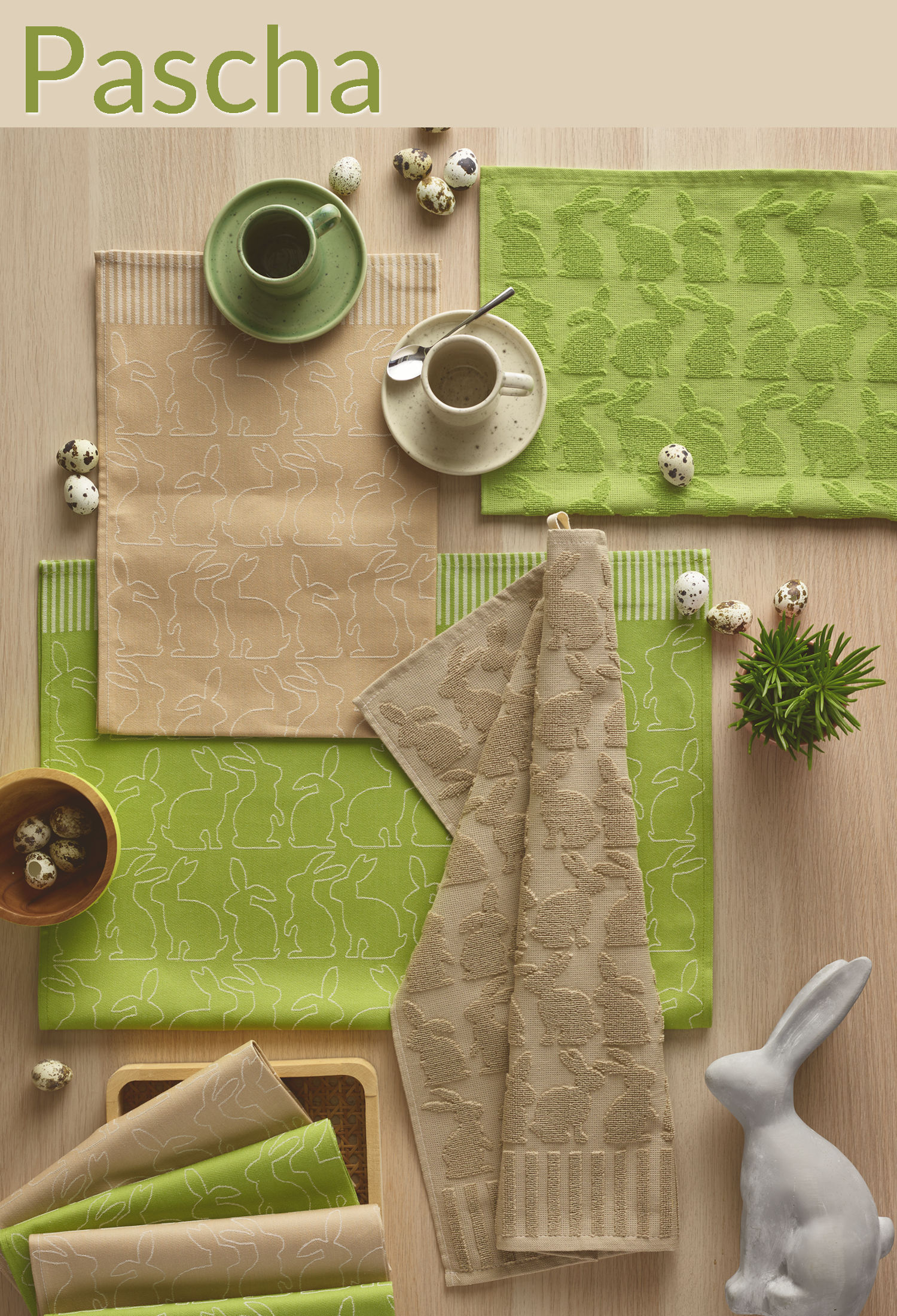 Geschirrtuch Frottierruch Ostern Sander