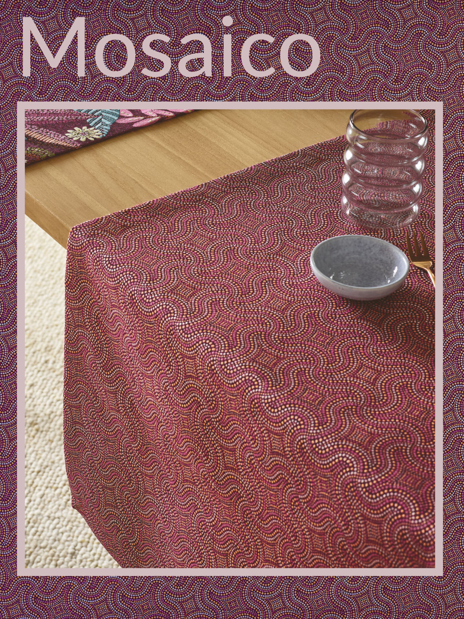 Tischdecke Jacquard Sander