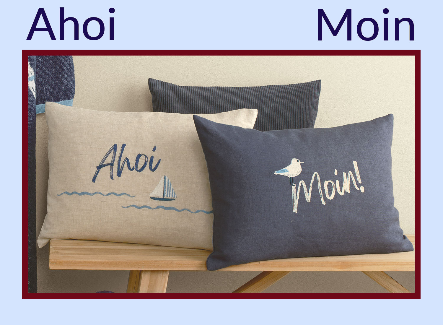 Kissen maritim Sander