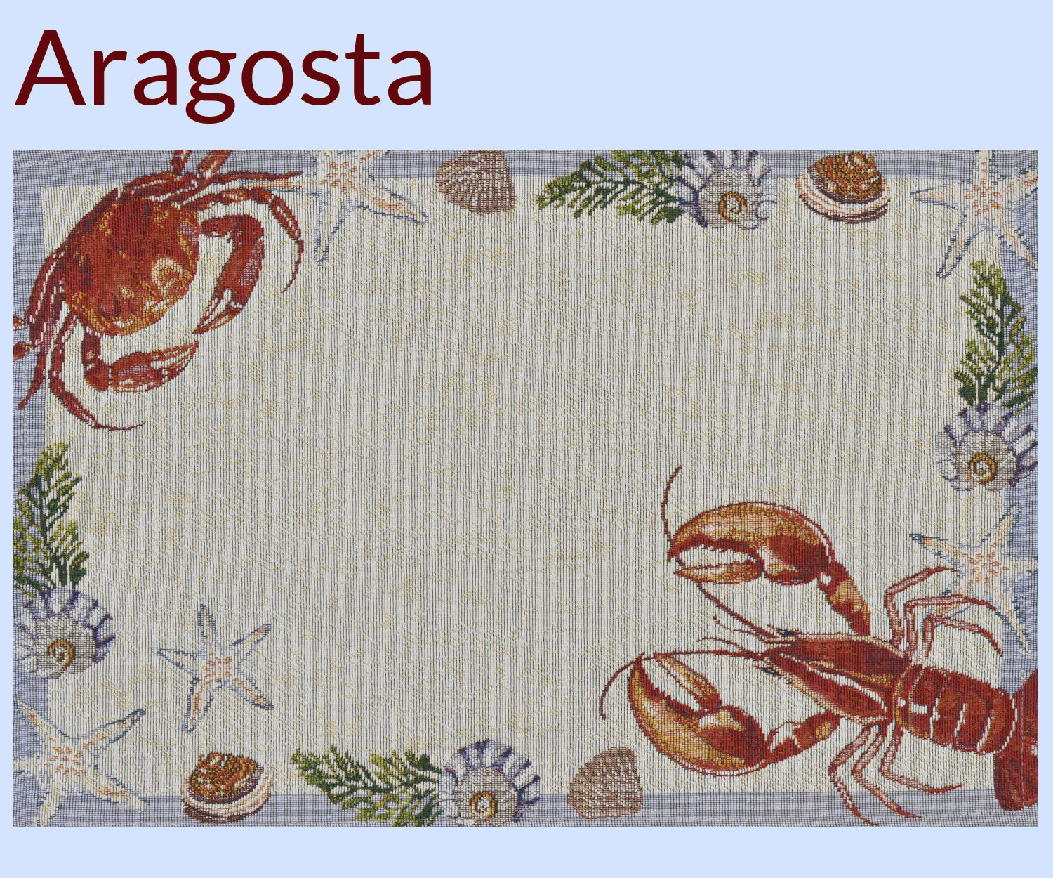 Gobelin Meeresmotive Sander