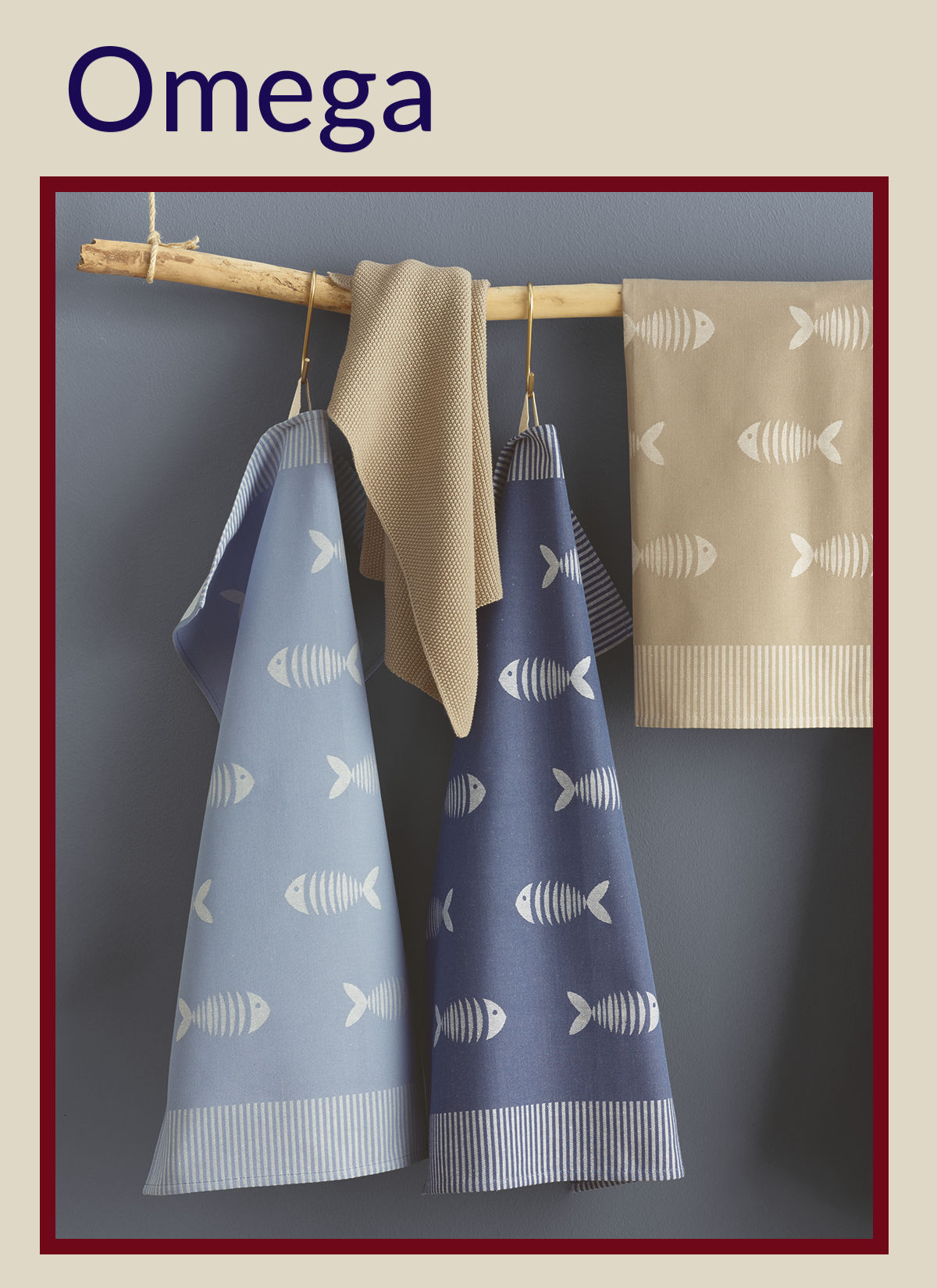 Geschirrtuch maritim Sander