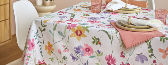 Tischdecke floral Sander
