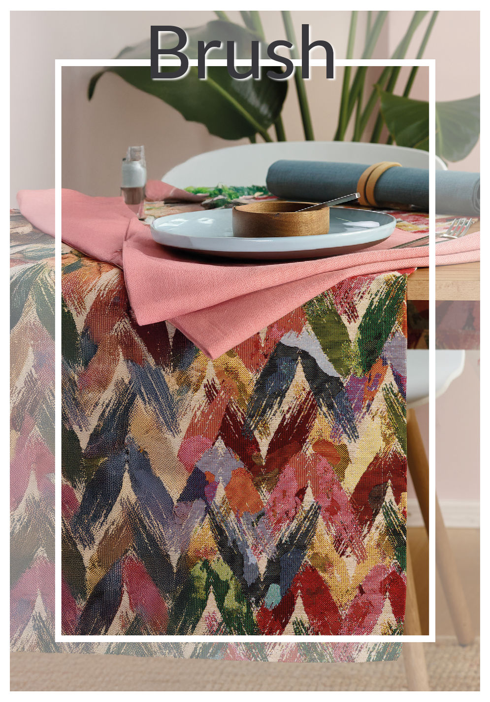 Tischdecke jacquard Sander