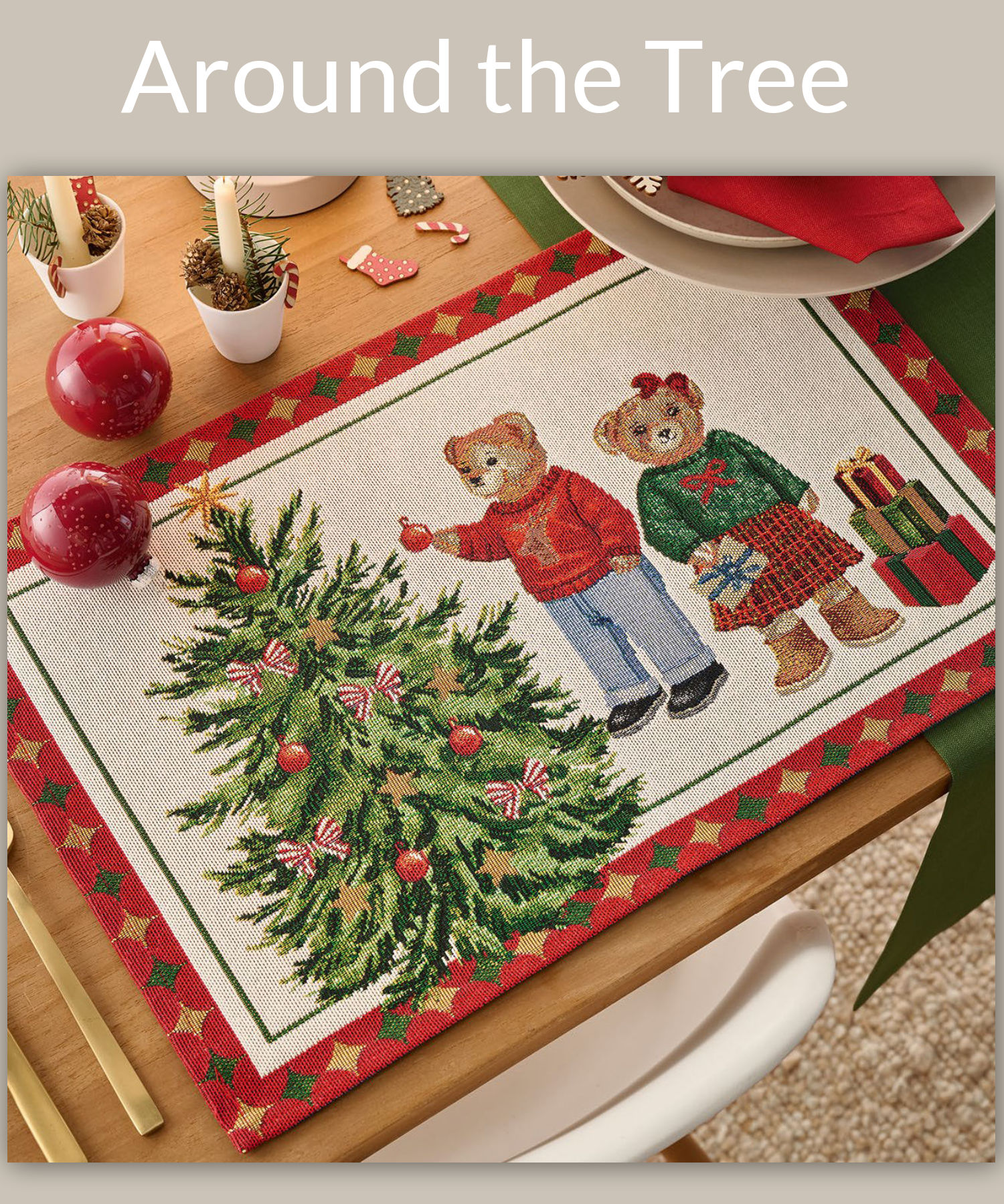 Gobelin Weihnachten Sander
