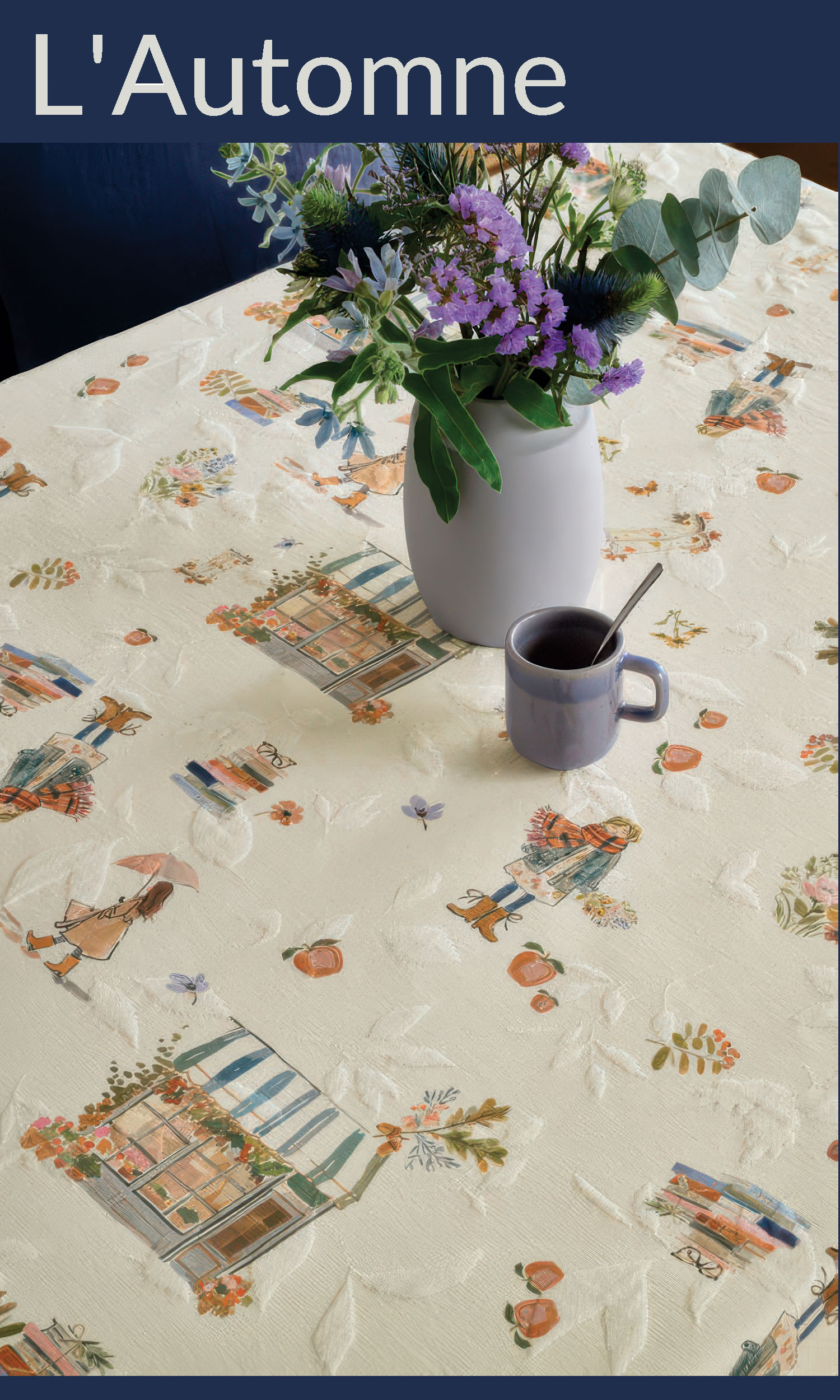 Tischdecke Herbst Sander