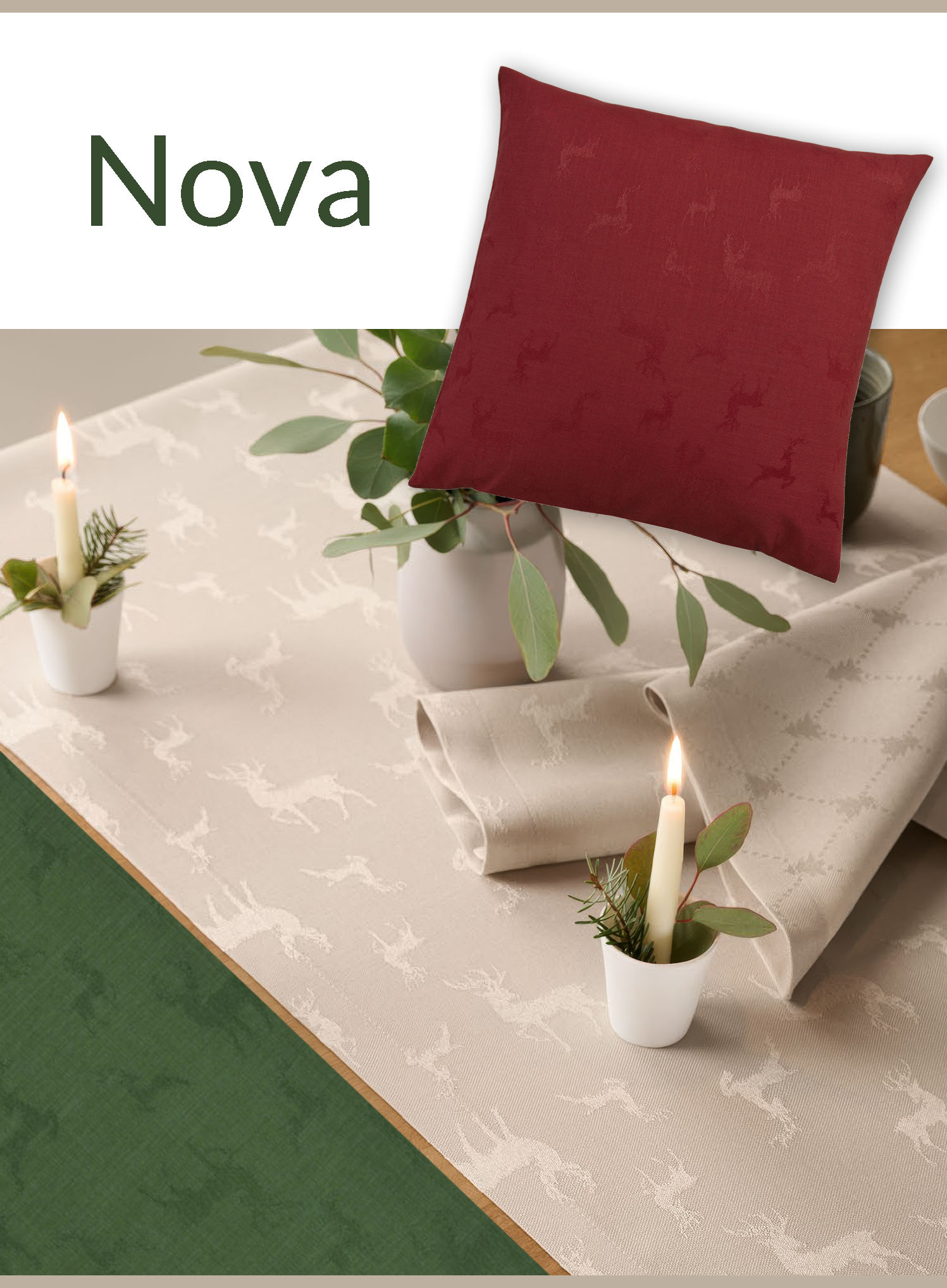 Tischdecke Weihnachten Sander