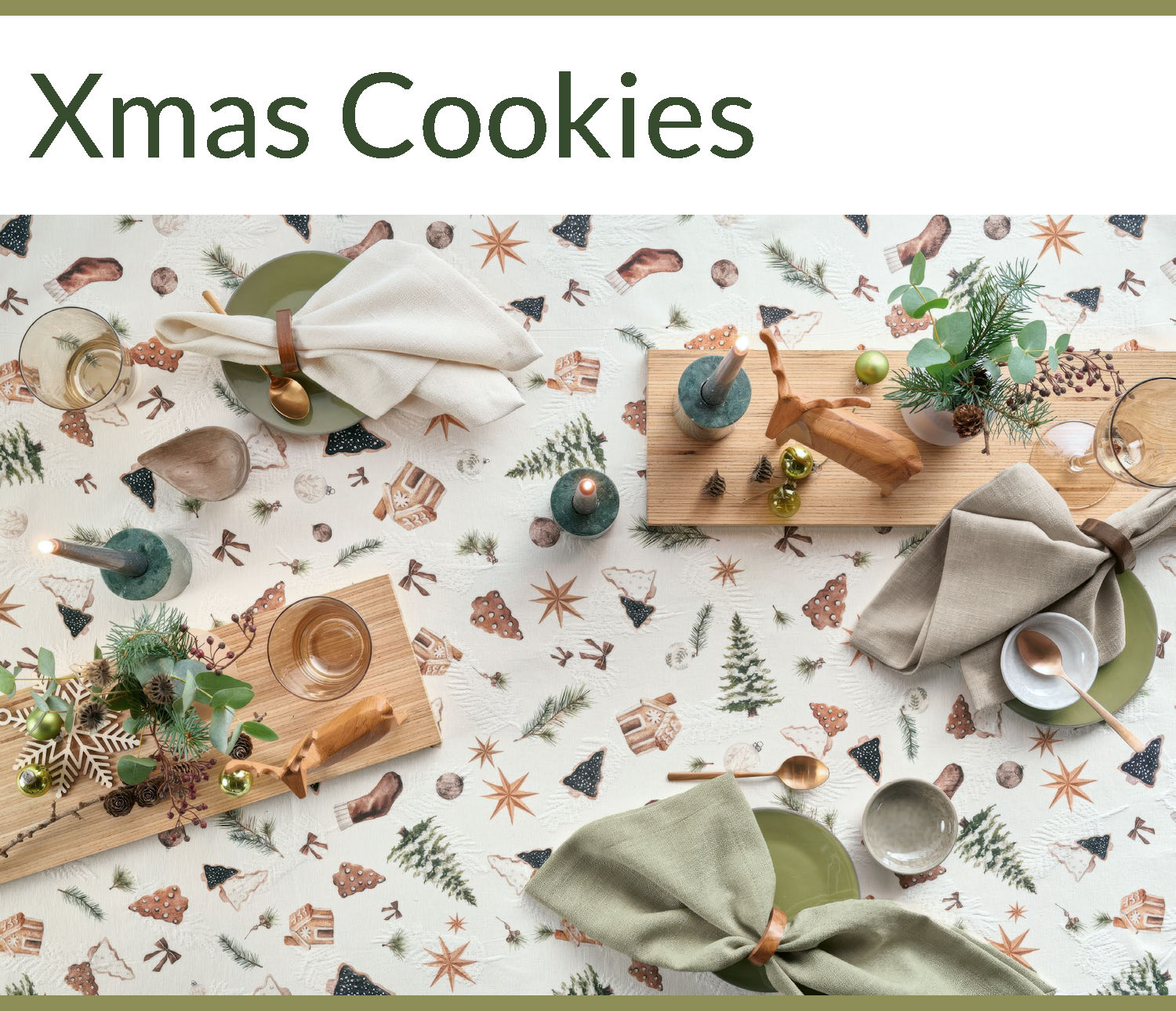 Tischdecke Weihnachten Sander