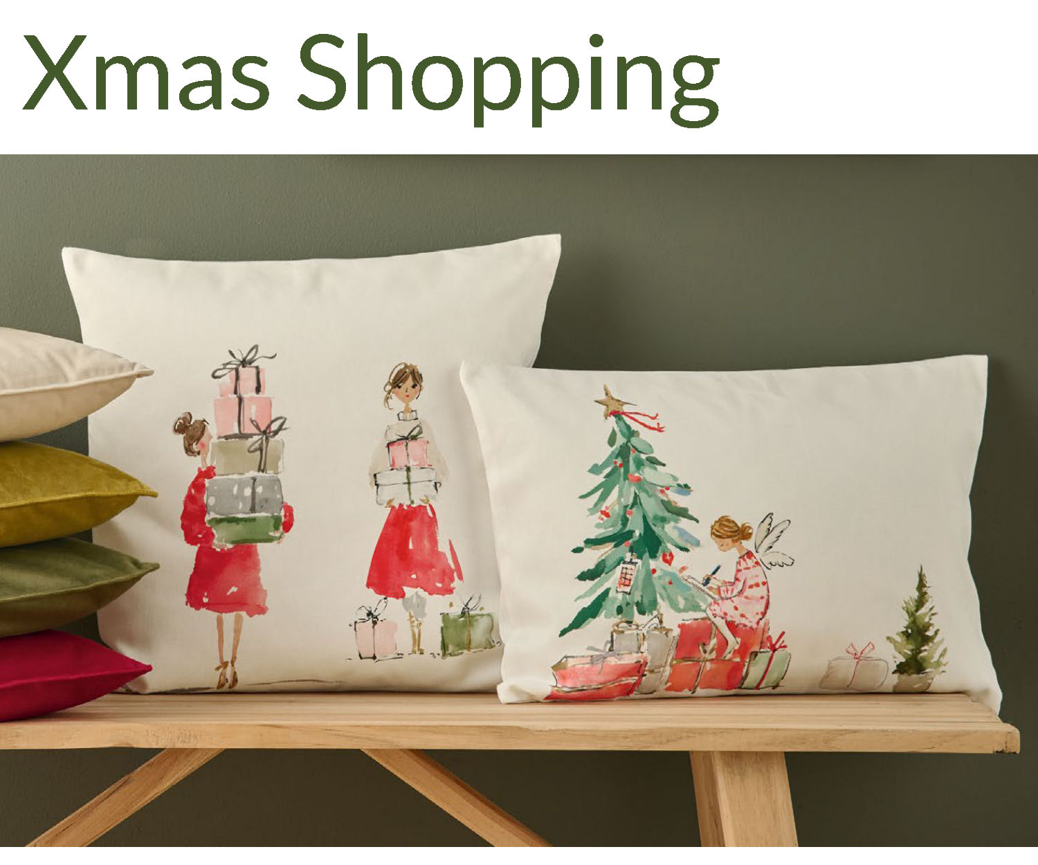 Kissen Sander Weihnachten