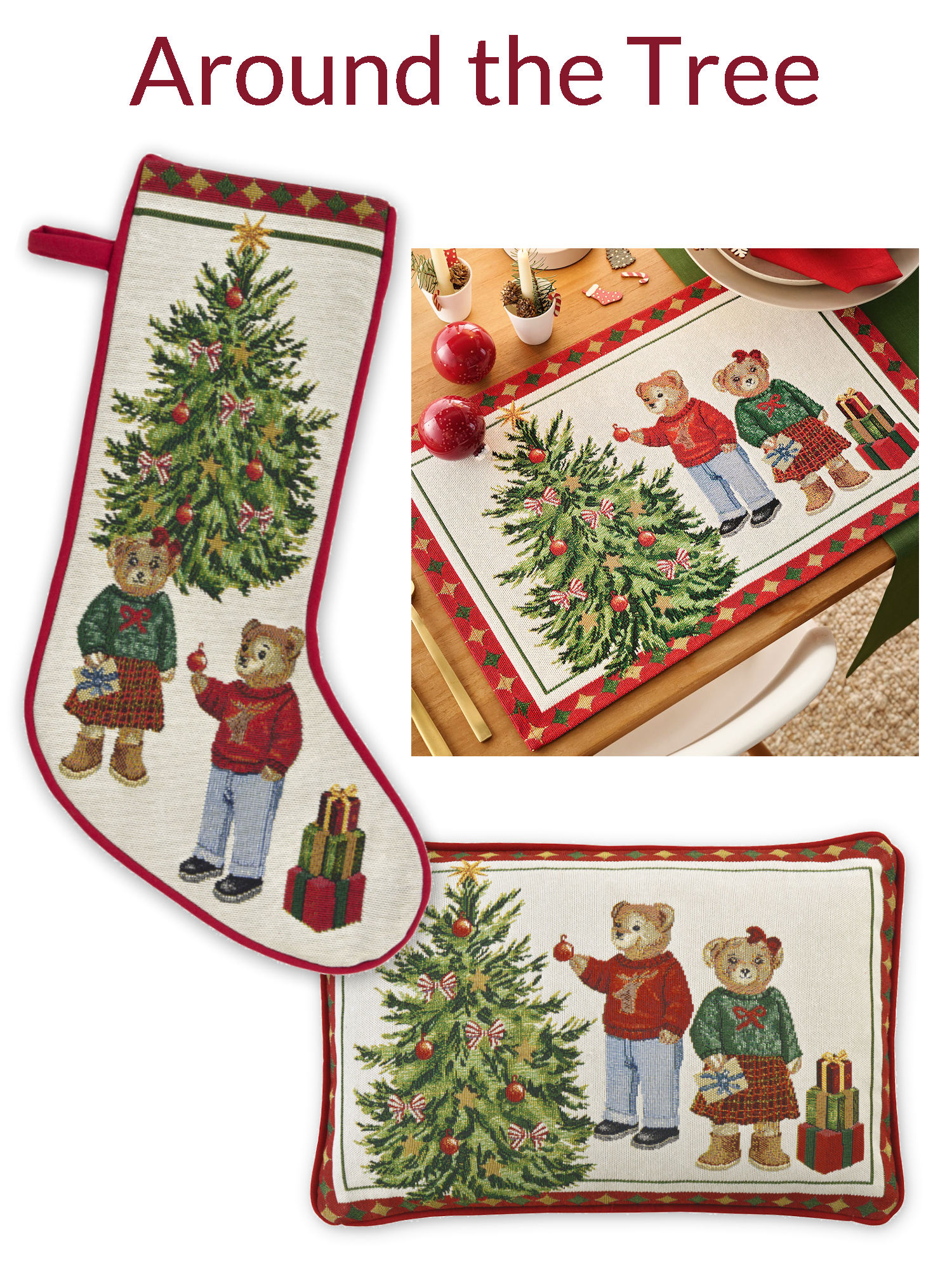 Gobelin Weihnachten Sander