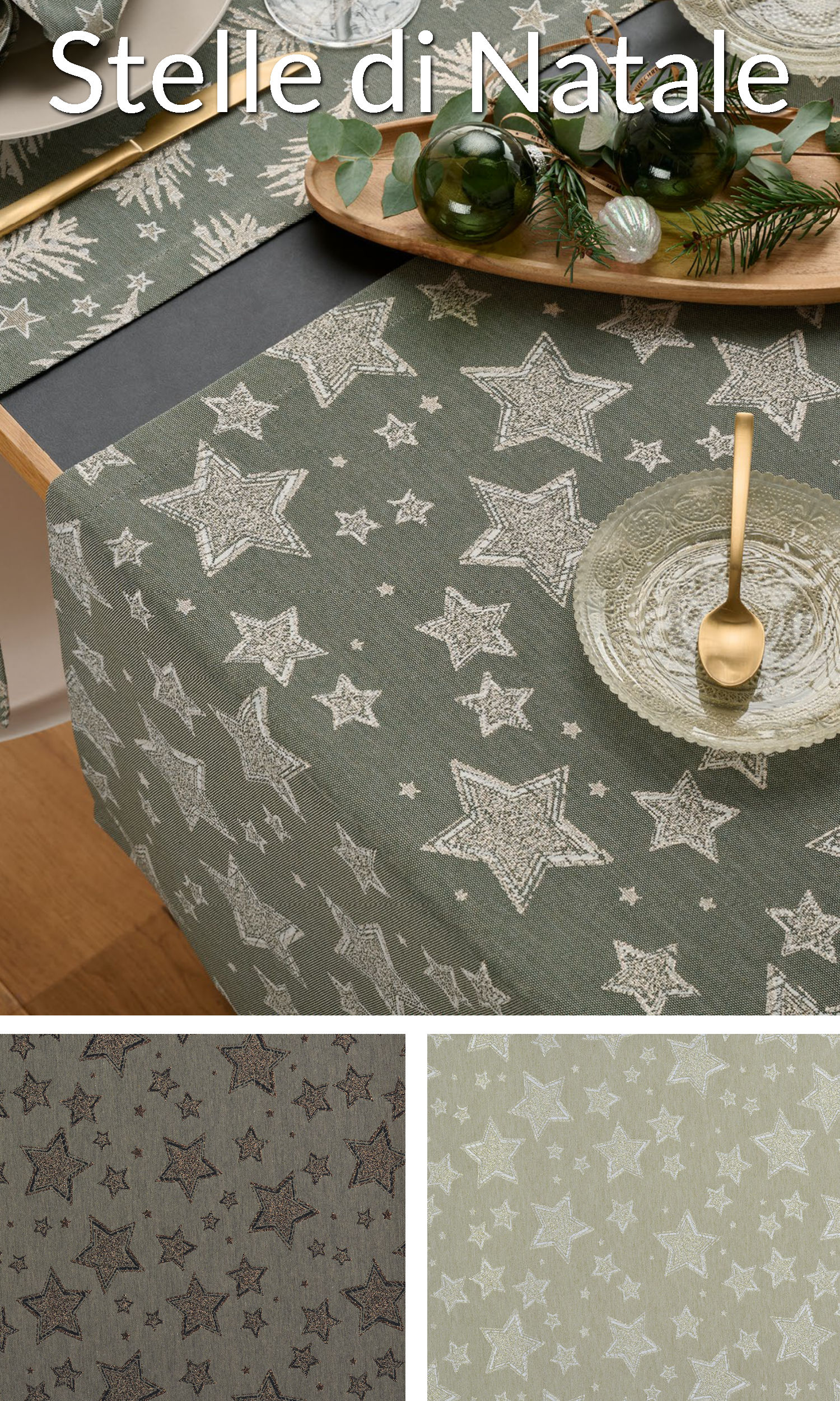 Tischdecke Weihnachten Sander